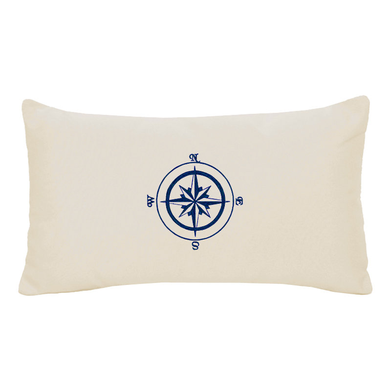 Highland Dunes Hollis Embroidered Sunbrella® Throw Pillow & Reviews